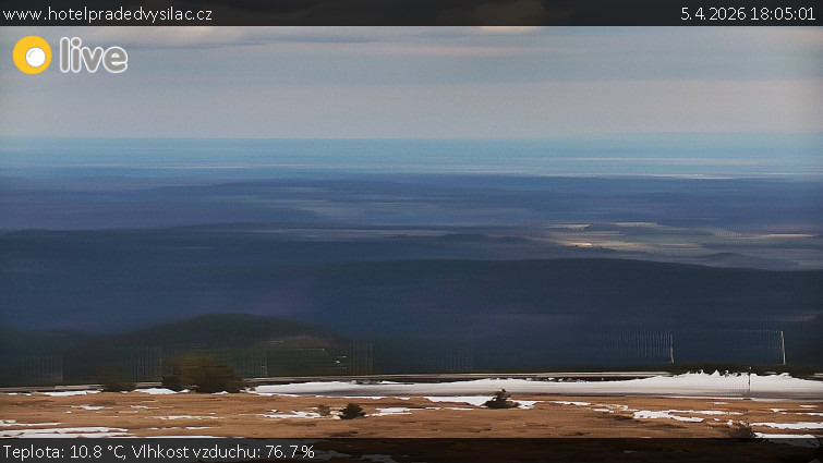 Praděd - Vysílač - Praděd - Vysílač - 5.4.2026 v 18:05