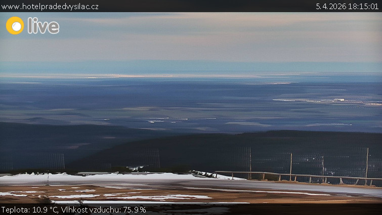 Praděd - Vysílač - Praděd - Vysílač - 5.4.2026 v 18:15