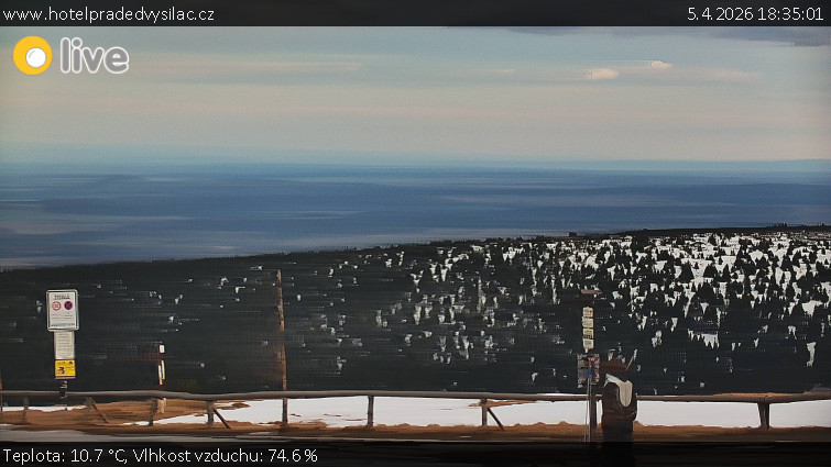 Praděd - Vysílač - Praděd - Vysílač - 5.4.2026 v 18:35