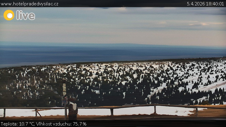 Praděd - Vysílač - Praděd - Vysílač - 5.4.2026 v 18:40