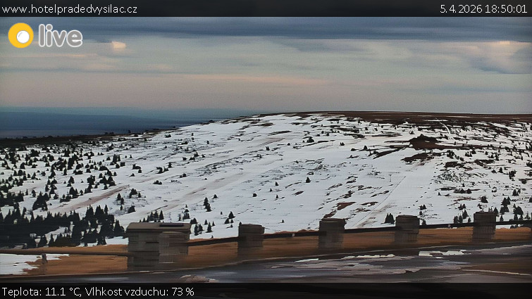 Praděd - Vysílač - Praděd - Vysílač - 5.4.2026 v 18:50