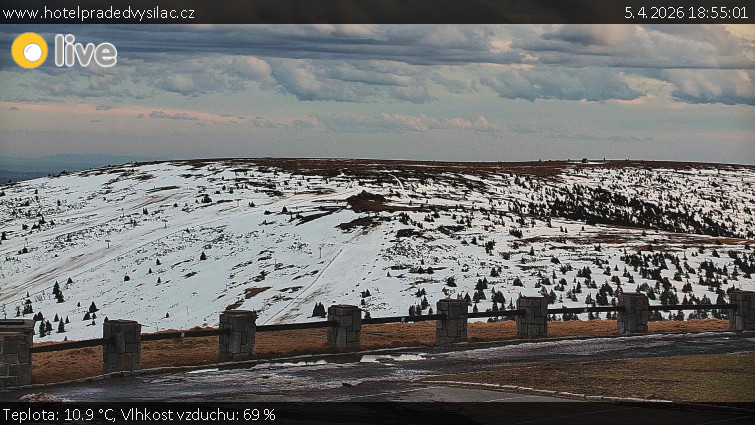 Praděd - Vysílač - Praděd - Vysílač - 5.4.2026 v 18:55
