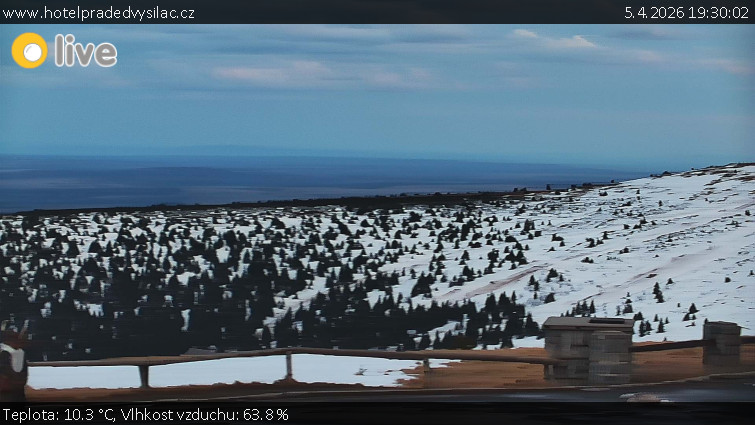 Praděd - Vysílač - Praděd - Vysílač - 5.4.2026 v 19:30