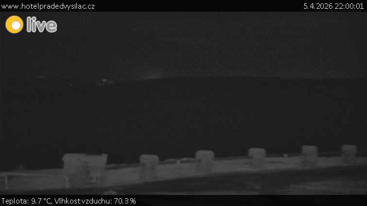 Praděd - Vysílač - Praděd - Vysílač - 5.4.2026 v 22:00