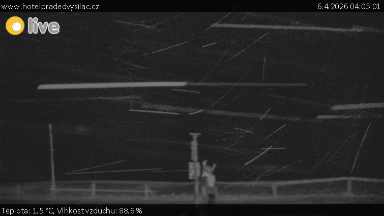 Praděd - Vysílač - Praděd - Vysílač - 6.4.2026 v 04:05