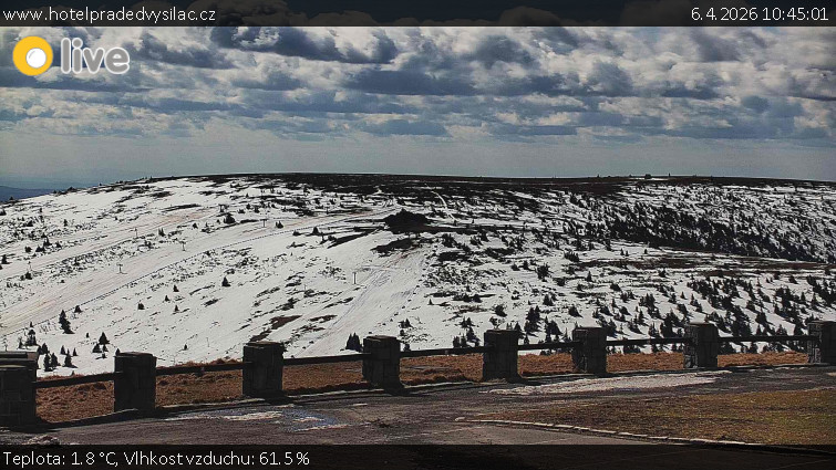 Praděd - Vysílač - Praděd - Vysílač - 6.4.2026 v 10:45