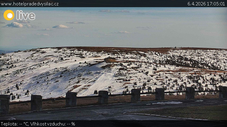 Praděd - Vysílač - Praděd - Vysílač - 6.4.2026 v 17:05