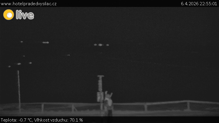 Praděd - Vysílač - Praděd - Vysílač - 6.4.2026 v 22:55