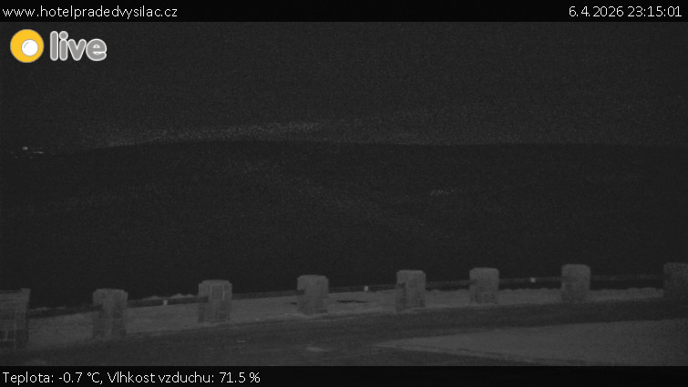 Praděd - Vysílač - Praděd - Vysílač - 6.4.2026 v 23:15