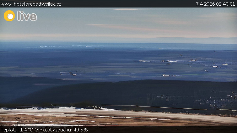 Praděd - Vysílač - Praděd - Vysílač - 7.4.2026 v 09:40