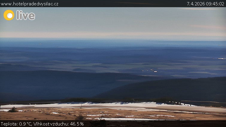 Praděd - Vysílač - Praděd - Vysílač - 7.4.2026 v 09:45
