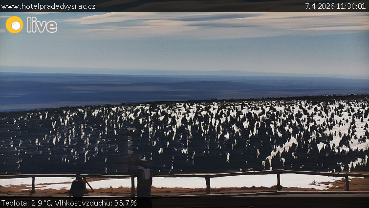 Praděd - Vysílač - Praděd - Vysílač - 7.4.2026 v 11:30