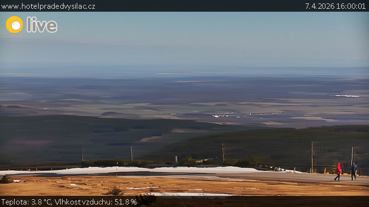 Praděd - Vysílač - Praděd - Vysílač - 7.4.2026 v 16:00