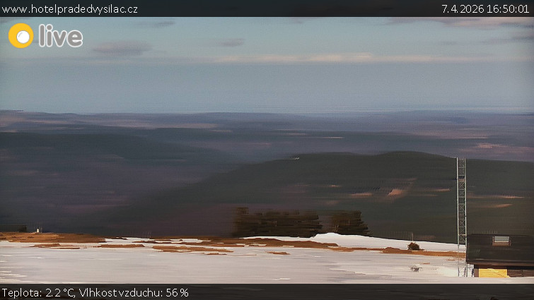 Praděd - Vysílač - Praděd - Vysílač - 7.4.2026 v 16:50