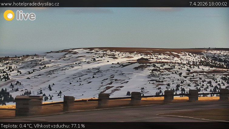 Praděd - Vysílač - Praděd - Vysílač - 7.4.2026 v 18:00