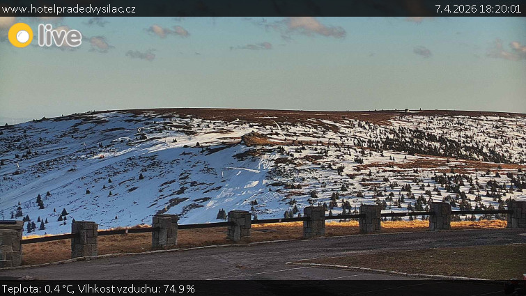 Praděd - Vysílač - Praděd - Vysílač - 7.4.2026 v 18:20