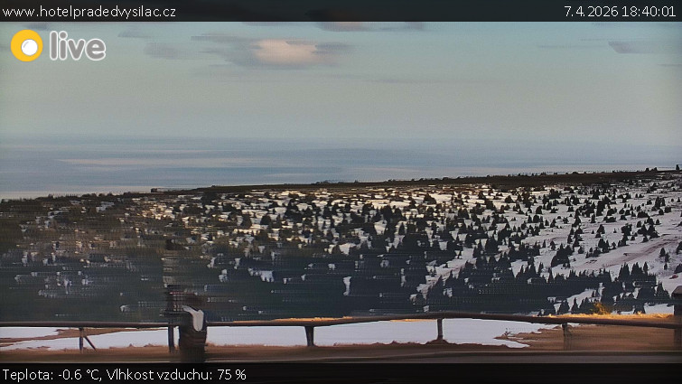 Praděd - Vysílač - Praděd - Vysílač - 7.4.2026 v 18:40