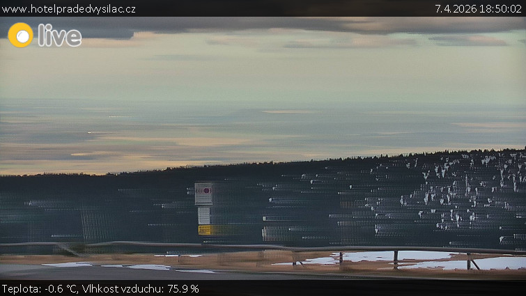 Praděd - Vysílač - Praděd - Vysílač - 7.4.2026 v 18:50