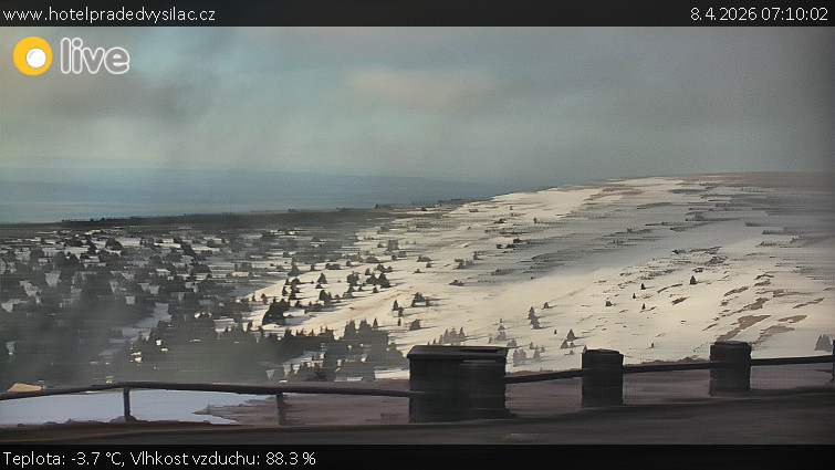 Praděd - Vysílač - Praděd - Vysílač - 8.4.2026 v 07:10