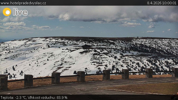 Praděd - Vysílač - Praděd - Vysílač - 8.4.2026 v 10:00