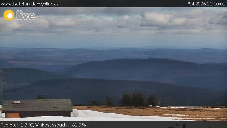 Praděd - Vysílač - Praděd - Vysílač - 8.4.2026 v 11:10