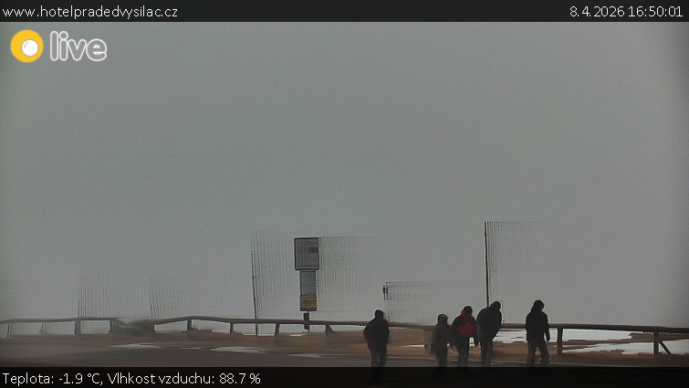 Praděd - Vysílač - Praděd - Vysílač - 8.4.2026 v 16:50