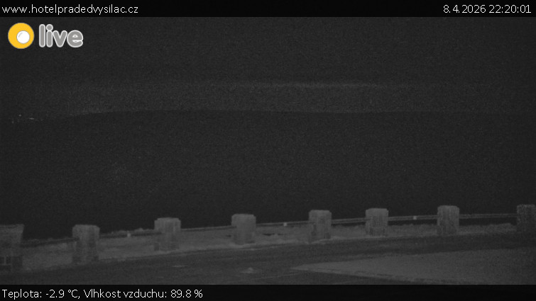 Praděd - Vysílač - Praděd - Vysílač - 8.4.2026 v 22:20