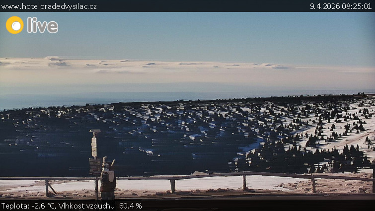 Praděd - Vysílač - Praděd - Vysílač - 9.4.2026 v 08:25