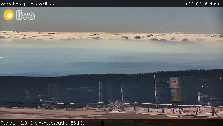 Praděd - Vysílač - Praděd - Vysílač - 9.4.2026 v 08:40