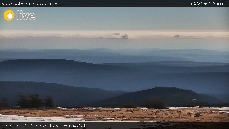 Praděd - Vysílač - Praděd - Vysílač - 9.4.2026 v 10:00