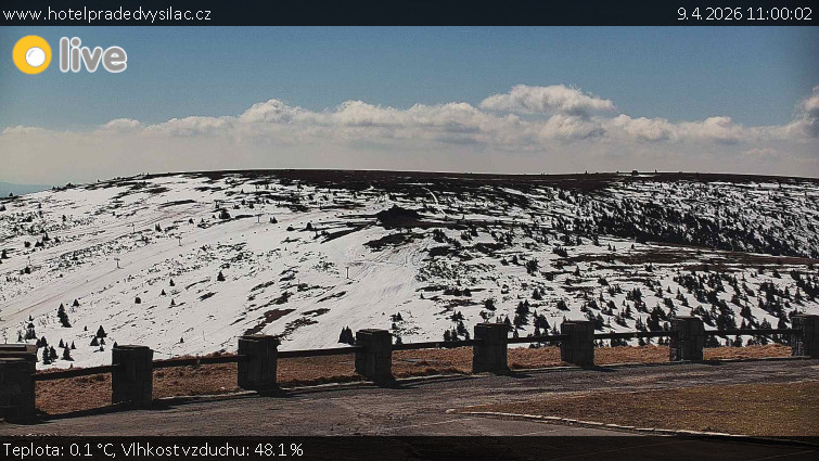 Praděd - Vysílač - Praděd - Vysílač - 9.4.2026 v 11:00