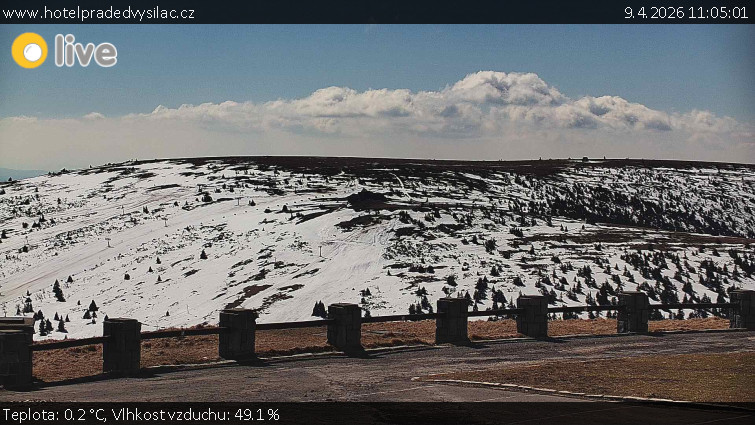 Praděd - Vysílač - Praděd - Vysílač - 9.4.2026 v 11:05