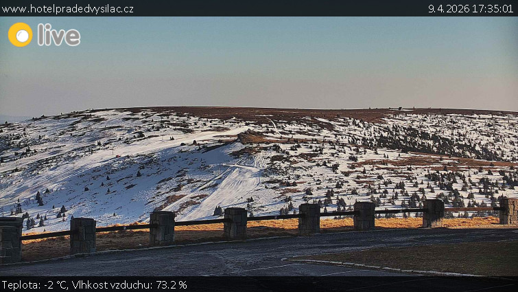 Praděd - Vysílač - Praděd - Vysílač - 9.4.2026 v 17:35