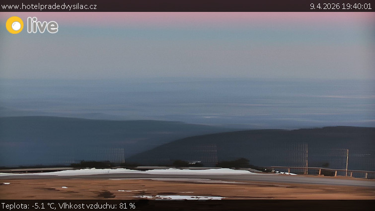 Praděd - Vysílač - Praděd - Vysílač - 9.4.2026 v 19:40