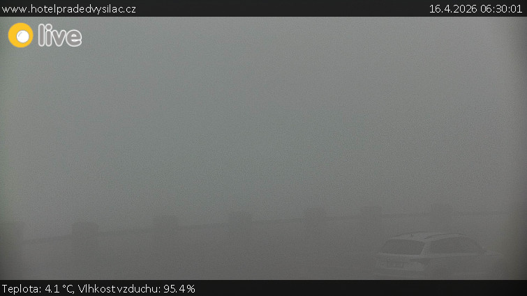 Praděd - Vysílač - Praděd - Vysílač - 16.4.2026 v 06:30