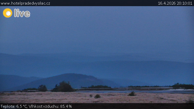 Praděd - Vysílač - Praděd - Vysílač - 16.4.2026 v 20:10