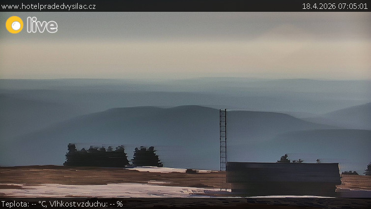 Praděd - Vysílač - Praděd - Vysílač - 18.4.2026 v 07:05