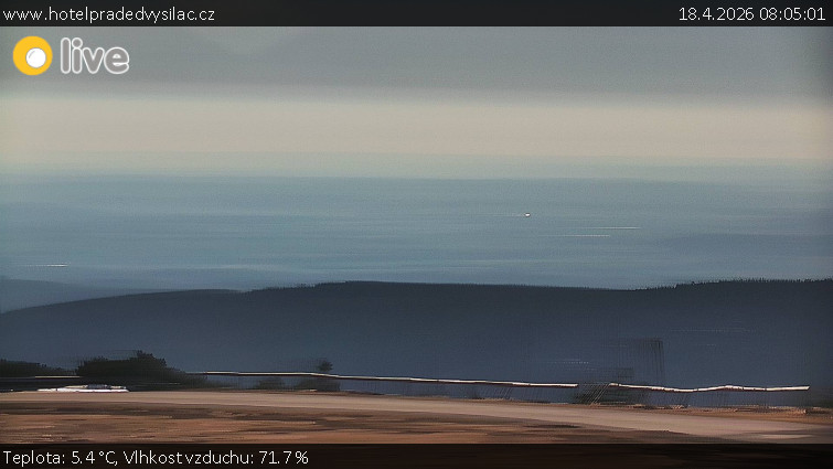 Praděd - Vysílač - Praděd - Vysílač - 18.4.2026 v 08:05
