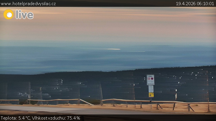 Praděd - Vysílač - Praděd - Vysílač - 19.4.2026 v 06:10