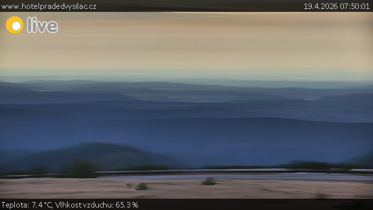 Praděd - Vysílač - Praděd - Vysílač - 19.4.2026 v 07:50