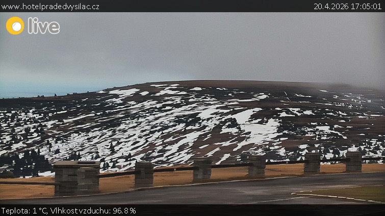 Praděd - Vysílač - Praděd - Vysílač - 20.4.2026 v 17:05