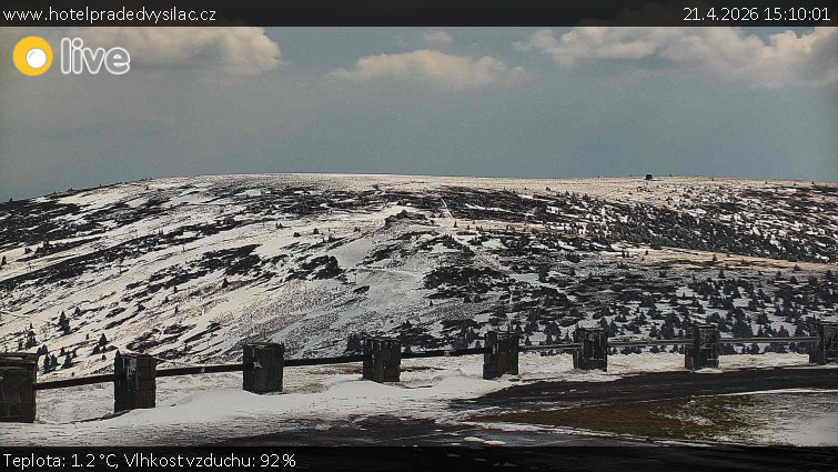 Praděd - Vysílač - Praděd - Vysílač - 21.4.2026 v 15:10