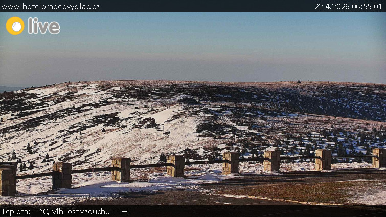 Praděd - Vysílač - Praděd - Vysílač - 22.4.2026 v 06:55