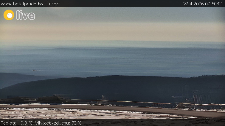 Praděd - Vysílač - Praděd - Vysílač - 22.4.2026 v 07:50