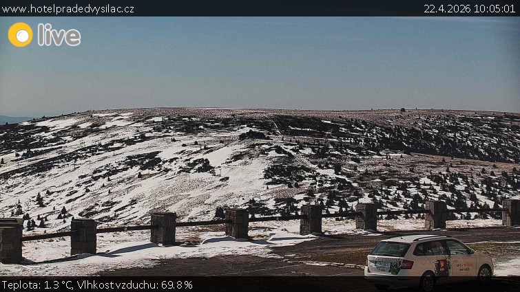 Praděd - Vysílač - Praděd - Vysílač - 22.4.2026 v 10:05