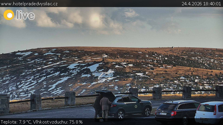 Praděd - Vysílač - Praděd - Vysílač - 24.4.2026 v 18:40