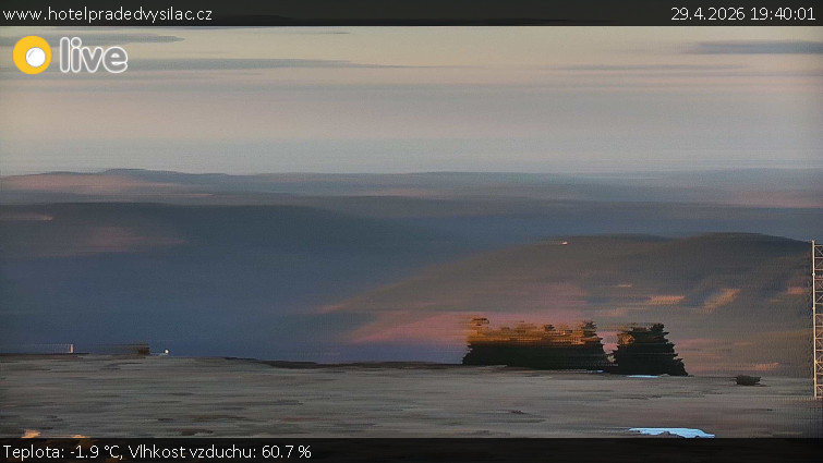 Praděd - Vysílač - Praděd - Vysílač - 29.4.2026 v 19:40