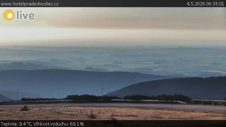 Praděd - Vysílač - Praděd - Vysílač - 4.5.2026 v 06:35