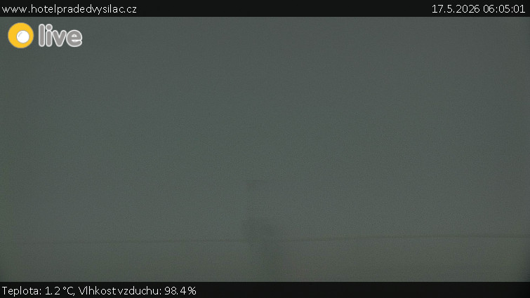 Praděd - Vysílač - Praděd - Vysílač - 17.5.2026 v 06:05