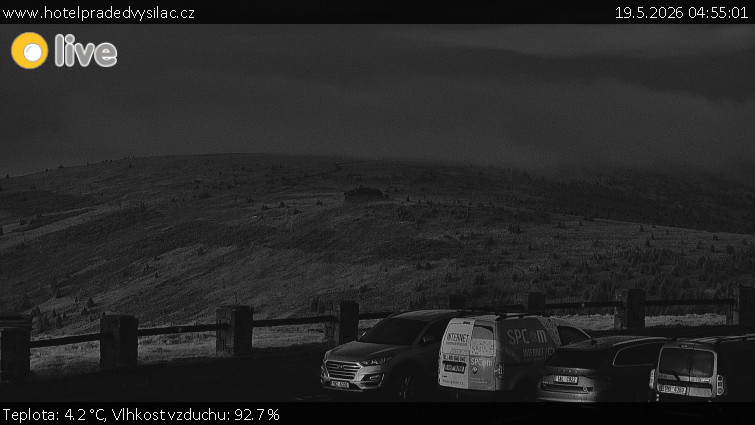 Praděd - Vysílač - Praděd - Vysílač - 19.5.2026 v 04:55